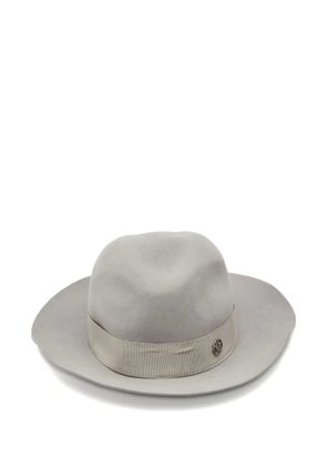 Maison Michel felt fedora hat - Grey
