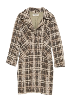 A.N.G.E.L.O. Vintage Cult 1970s checked coat - Brown