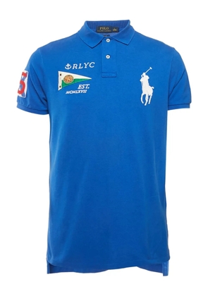 Polo Ralph Lauren 1977 embroidered-logo polo shirt - Blue
