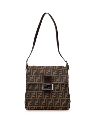 Fendi Pre-Owned 2000-2010 Zucca Canvas shoulder bag - Brown