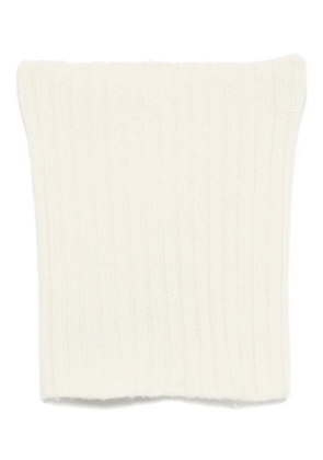Dell'oglio ribbed neck warmer - Neutrals
