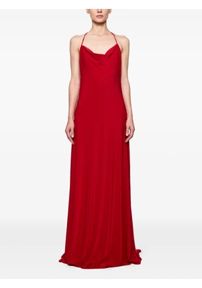 Atu Body Couture scoop-neck maxi dress - Red