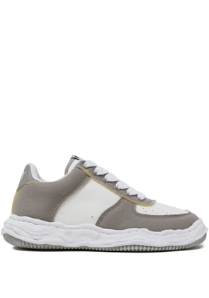 Maison MIHARA YASUHIRO Wayne panelled wave-sole sneakers - Neutrals