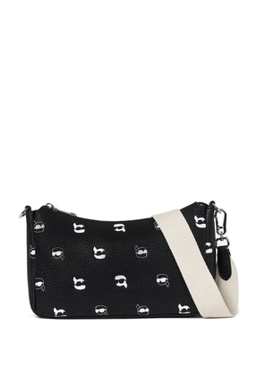 Karl Lagerfeld small Ikon cross body bag - Black