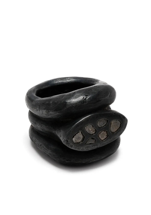 Parts of Four Stack ring - Black