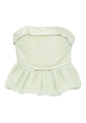 Viktor & Rolf tulle ruffle sleeveless top - Green