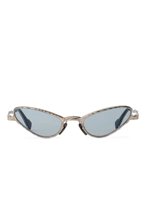 Kuboraum cat-eye metal sunglasses - Gold