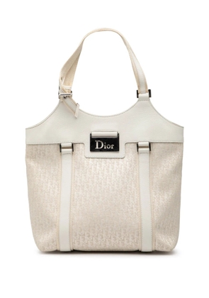 Christian Dior Pre-Owned 2006 Diorissimo Trotter Canvas Street Chic tote bag - White