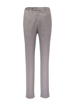 PT Torino 110s button-fastening trousers - Grey