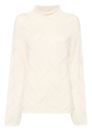 CHANEL Pre-Owned 1999 sweater - Neutrals