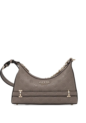 GUESS USA Zarela logo-debossed shoulder bag - Neutrals