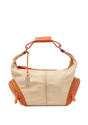 Tod's Vintage Pre-owned two-tone tote bag - Neutrals
