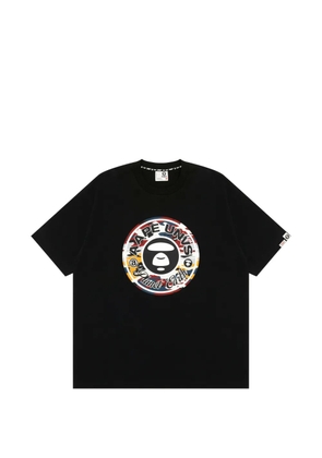 AAPE BY *A BATHING APE® Aape graphic T-shirt - Black