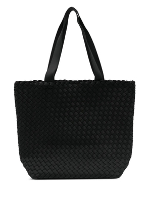 NAGHEDI Como woven black tote bag