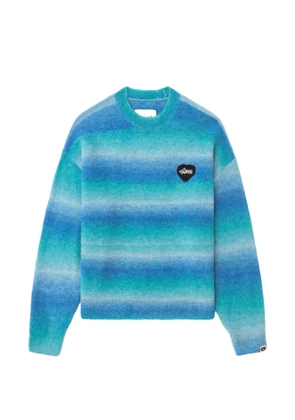 APEE™ by *A BATHING APE® Spray Dye sweater - Blue