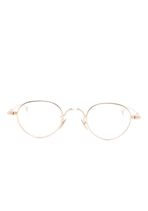 Lunor round-frame glasses - Gold