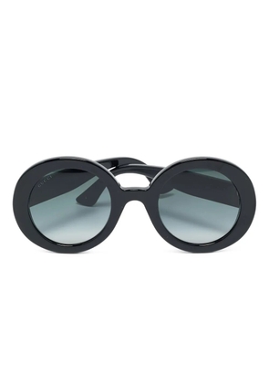 Gucci Pre-Owned GG0319S round sunglasses - Black