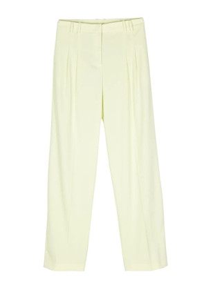 Patrizia Pepe pleat-detail straight-leg trousers - Green