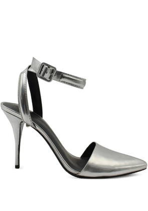 Pre-Owned Alexander Wang ankle-strap pointed-toe pumps - Silver