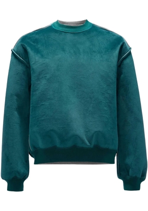 JW Anderson bonded sweatshirt - Green