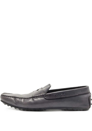 Tod's Vintage slip-on loafers - Grey