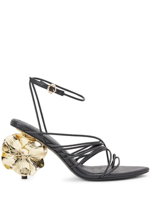 Aje 90mm Moonstuck Bloom sandals - Black