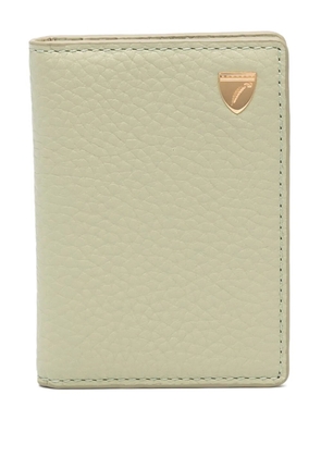 Aspinal Of London leather cardholder - Green