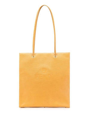 Fendi Pre-Owned 20th Century Leather tote bag - Yellow