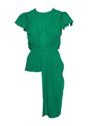 Balenciaga Pre-Owned asymmetric blouse - Green