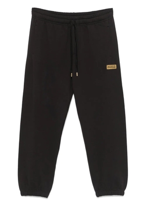 Versace Jeans Couture logo-plaque track pants - Black
