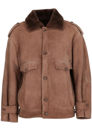 A.N.G.E.L.O. Vintage Cult 1980s shearling coat - Brown