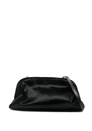 Alberta Ferretti velvet clutch bag - Black