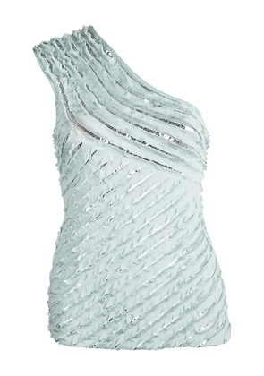 Roberto Cavalli Vintage sequin-embellishment top - Blue