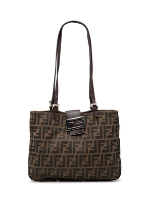Fendi Pre-Owned 2000-2010 Zucca Canvas shoulder bag - Brown