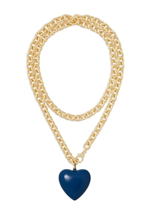 Roxanne Assoulin Big Puffy Heart Charm necklace - Gold