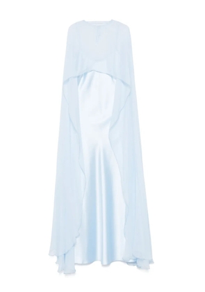 Atu Body Couture cape-design dress - Blue