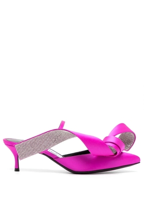 Sergio Rossi 50mm Marquise mules - Pink