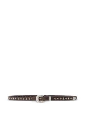 Ralph Lauren RRL studded leather belt - Brown
