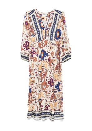 Ba&Sh Valley midi dress - Neutrals