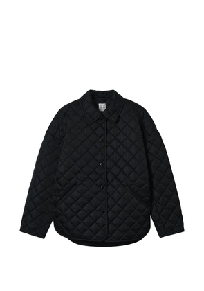 TOTEME collared quilted jacket - Black