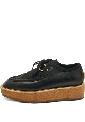 Stella McCartney Pre-Owned Brody lace-up Derby shoes - Black
