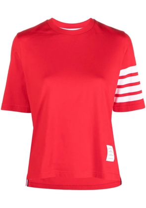 Thom Browne 4-Bar Stripe 2003-print T-shirt - Red