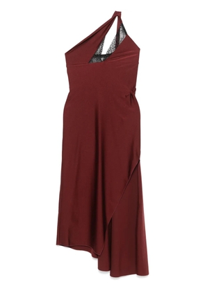 Coperni asymmetric maxi dress - Red