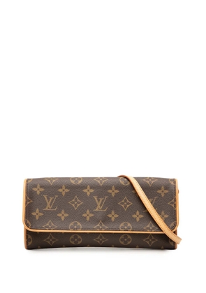 Louis Vuitton Pre-Owned 2000 Monogram Pochette Twin GM crossbody bag - Brown