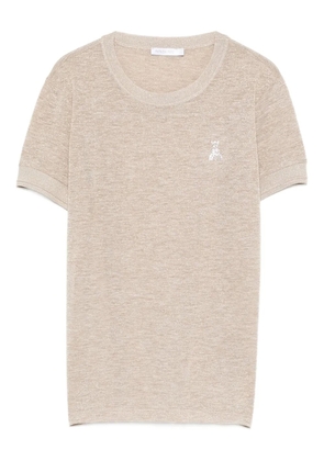 Patrizia Pepe short-sleeved T-shirt - Neutrals