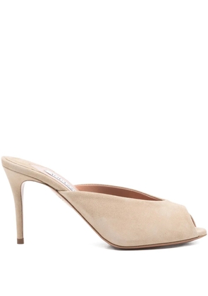 Aquazzura Secret peep-toe heel sandals - Neutrals