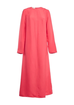 Marni Pre-Owned button-up long-sleeve dress - Red