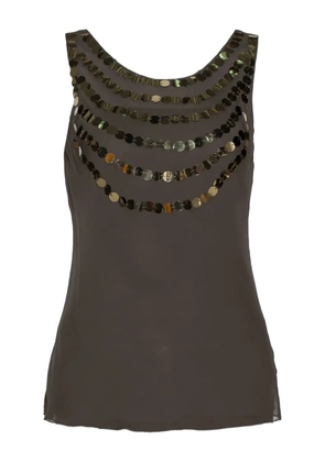 JOSEPH silk top - Brown