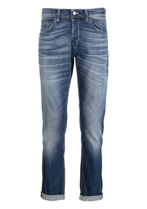 DONDUP low-rise straight-leg jeans - Blue