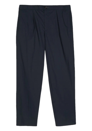 PS Paul Smith logo-appliqué straight-leg trousers - Blue